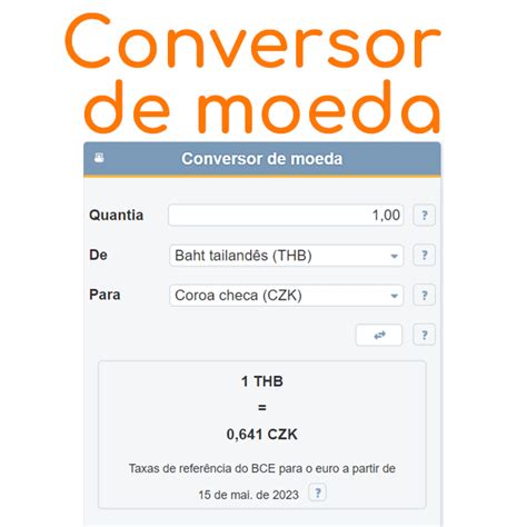 Conversor de moeda .